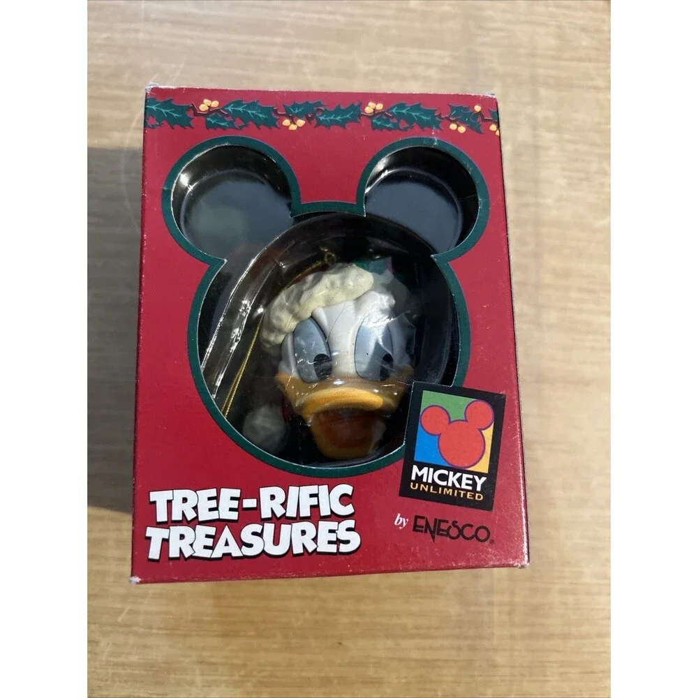 Mickey Unlimited Enesco Tree-Rific Treasures Ornaments (10) Must See!!!!